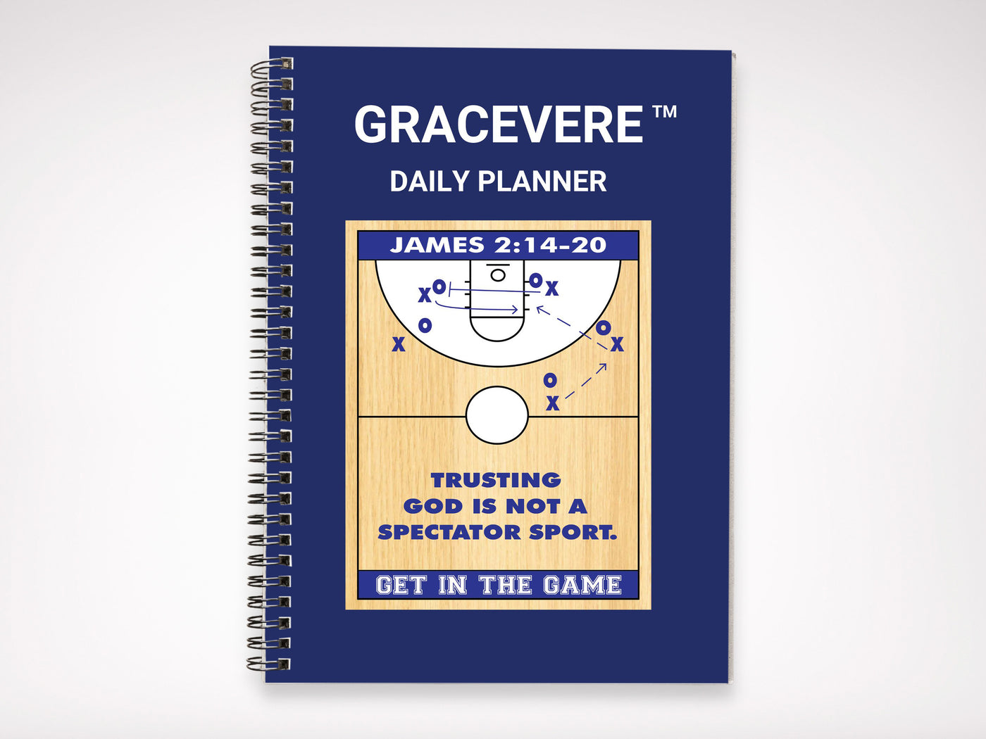 Gracevere Daily Planner - Get In The Game (Basketball)