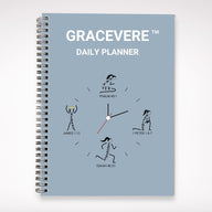 Gracevere Daily Planner - Waiting Season (Blue)