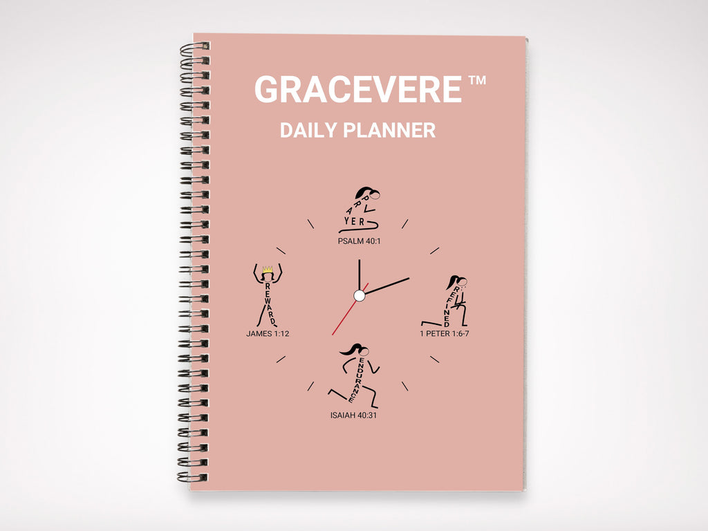 Gracevere Daily Planner - Waiting Season (Rose)